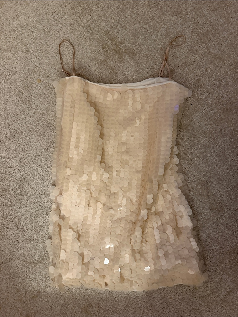 Reformation Sequin Mini Dress